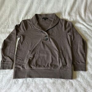 Banana Republic Women’s Brown Shawl Collar Pullover Sweater Size M